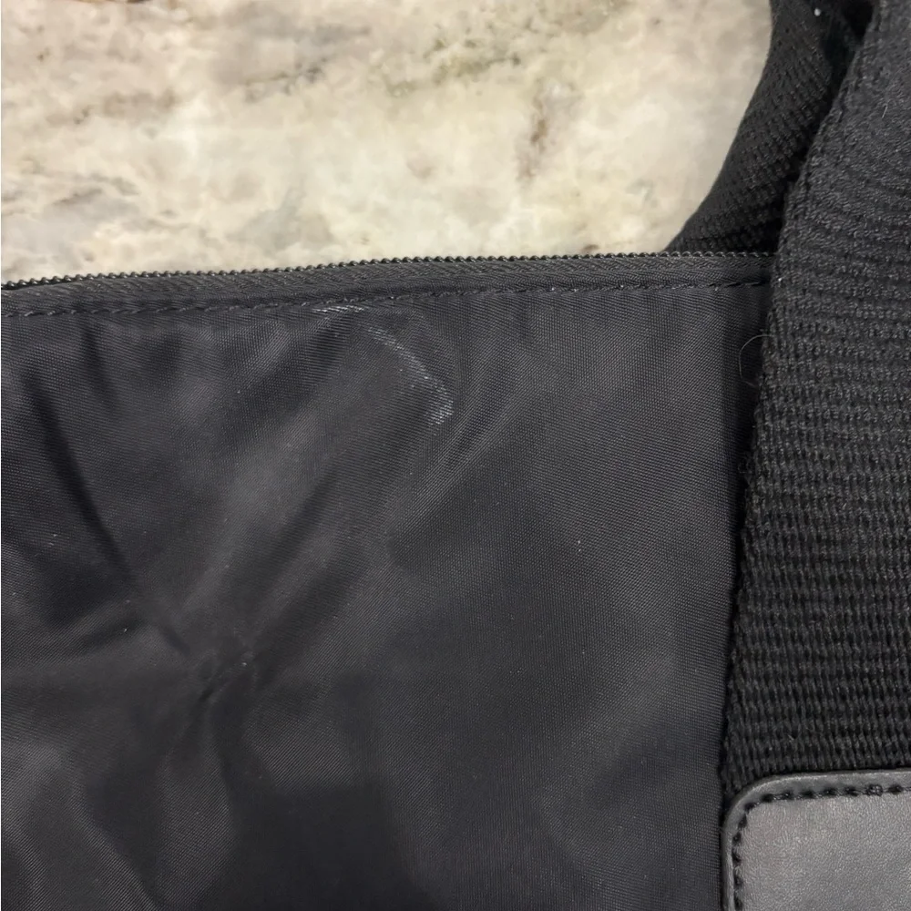 Dolce & Gabbana Black Nylon Travel Tote Bag with Gold Hardware for Women
